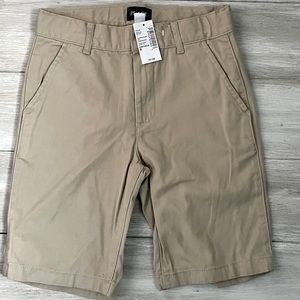 NWT Boys Khaki Dress Shorts Size 8